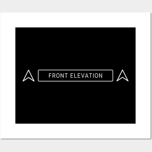 Front Elevation Posters and Art